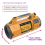 Multifunctionele noodradio met AM/FM/SW/WB-banden, 4