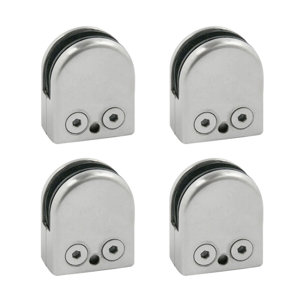 4Pcs Round Shelves Support Brackets Clamps Clips 4713132164408