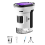 1000X Handheld Microscope for Kids 4K 2.0In Screen Rechargeable 1