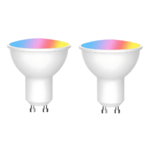 Tuya Bluetooth GU10 LED Light Bulb Dimmable 6W 220V Smart 2Pcs