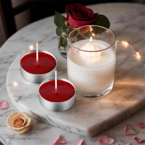 1 conjunto de potes de vela vazios, latas de vela com pavios de algodão, 2