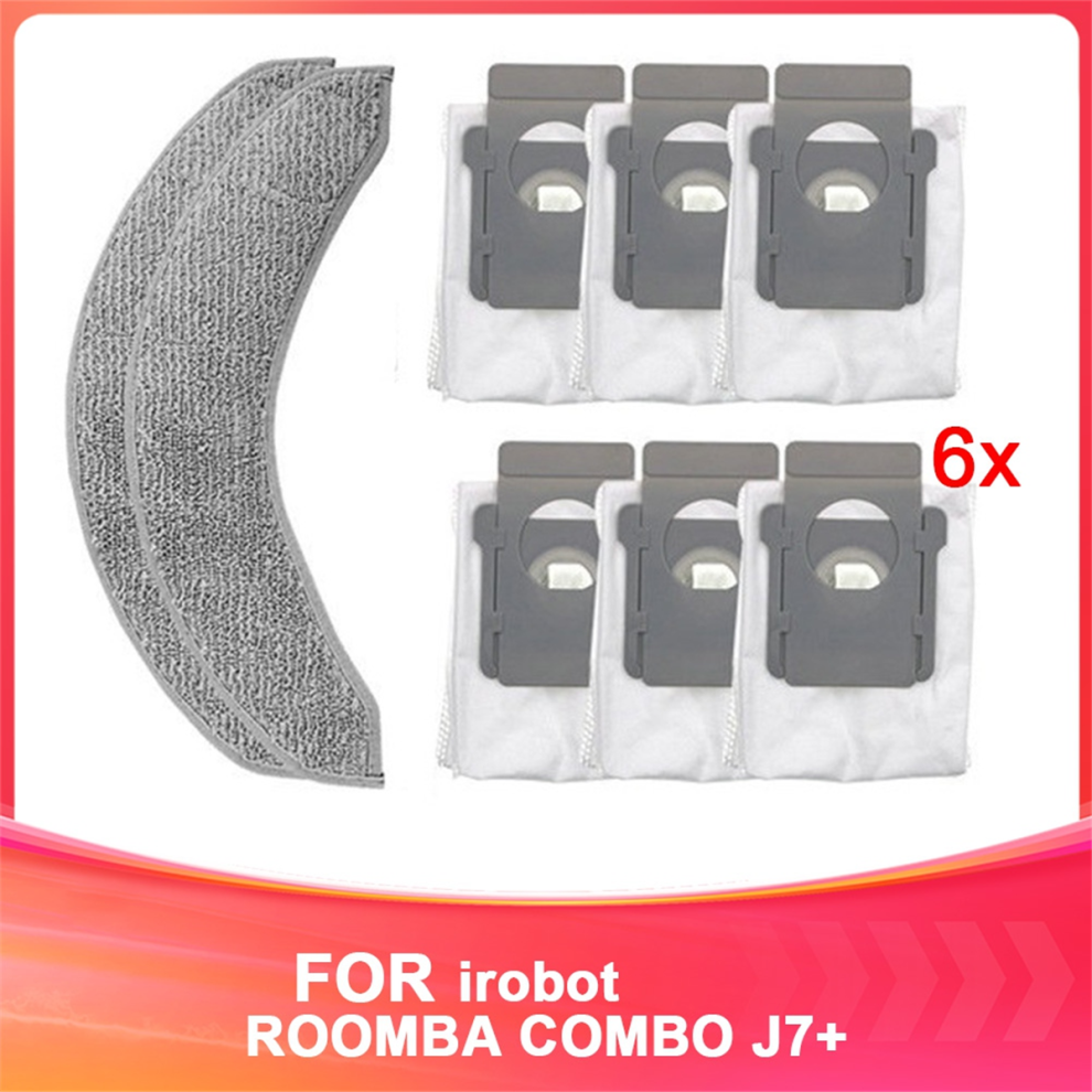 Per Accessori Per Spazzatrice Irobot Roomba Combo J7+ Sweeper Kit.-image