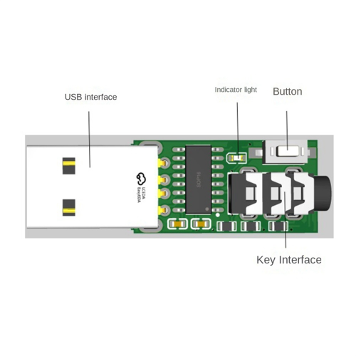 VBand Multifunctionele CW Trainer Morse Sleutel Trainer A 1