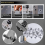 Pressure Rivet Nut Tool Kit, 430Pcs Metric Rivet Nut Combination, A 4