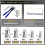 Pressure Rivet Nut Tool Kit, 430Pcs Metric Rivet Nut Combination, A 2