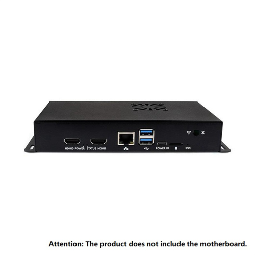 Μεταλλική θήκη CM5 για πλακέτα Raspberry Pi Module 5 IO με ανεμιστήρα ψύξης