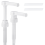 Gallon pompdispenser, 2 stuks grote harspompdispenser 30CC 1