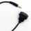 Conector macho de 3,5 mm a hembra de 3,5 mm para panel redondo de salpicadero de coche o camión 5