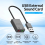 Carte son 7.1 canaux USB vers microphone, haut-parleur, interface audio 6