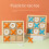 5 τεμάχια Xo Tic Tac Toe Παιδικό Επιτραπέζιο Παιχνίδι Διαδραστικό Γονέα-Παιδί A 4