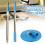 Spin Mop Ανταλλακτικά Δαπέδου 360 μοιρών Περιστρεφόμενο Καθαριστικό Μπλε 3