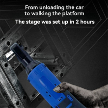 Multifunctionele elektrische ratelsleutel Ratelsleutel Impact EU-stekker