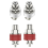Ενισχυτής HiFi από καθαρό χαλκό, θηλυκές υποδοχές RCA, βύσματα ήχου 2