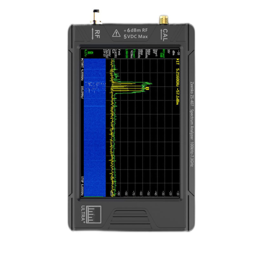 TinySA ULTRA Plus Νέος φορητός αναλυτής μικροσκοπικού φάσματος ZS407 7.3GHz 2