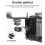 Double Ball Camera Magic Arm Adjustment Load 2kg Aluminum Alloy 6
