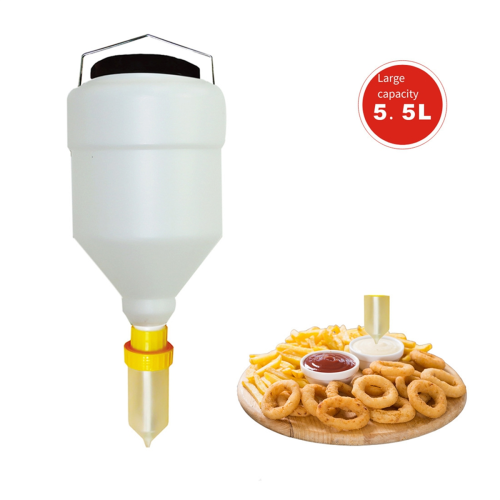 5,5 l Saucenflasche, Saucen-Quetschflasche, hängender Saucenspender 1