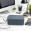 Lockable Storage Box, Locking Medicine Box, Cell Phone Locked,Gray 2