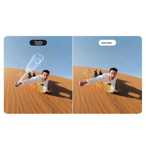 For Insta360 X4 X3 Foldable 2-in-1 Selfie Stick Tripod 2