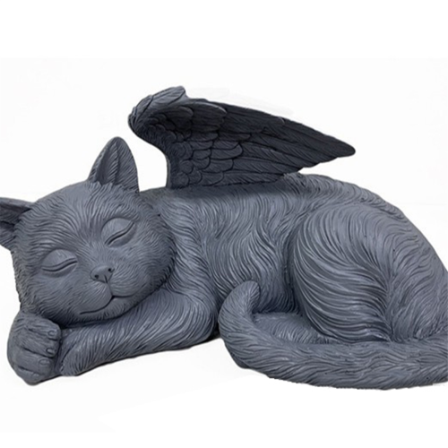 Estátua de anjo em memória de gato, presente, lápide de animal de ...