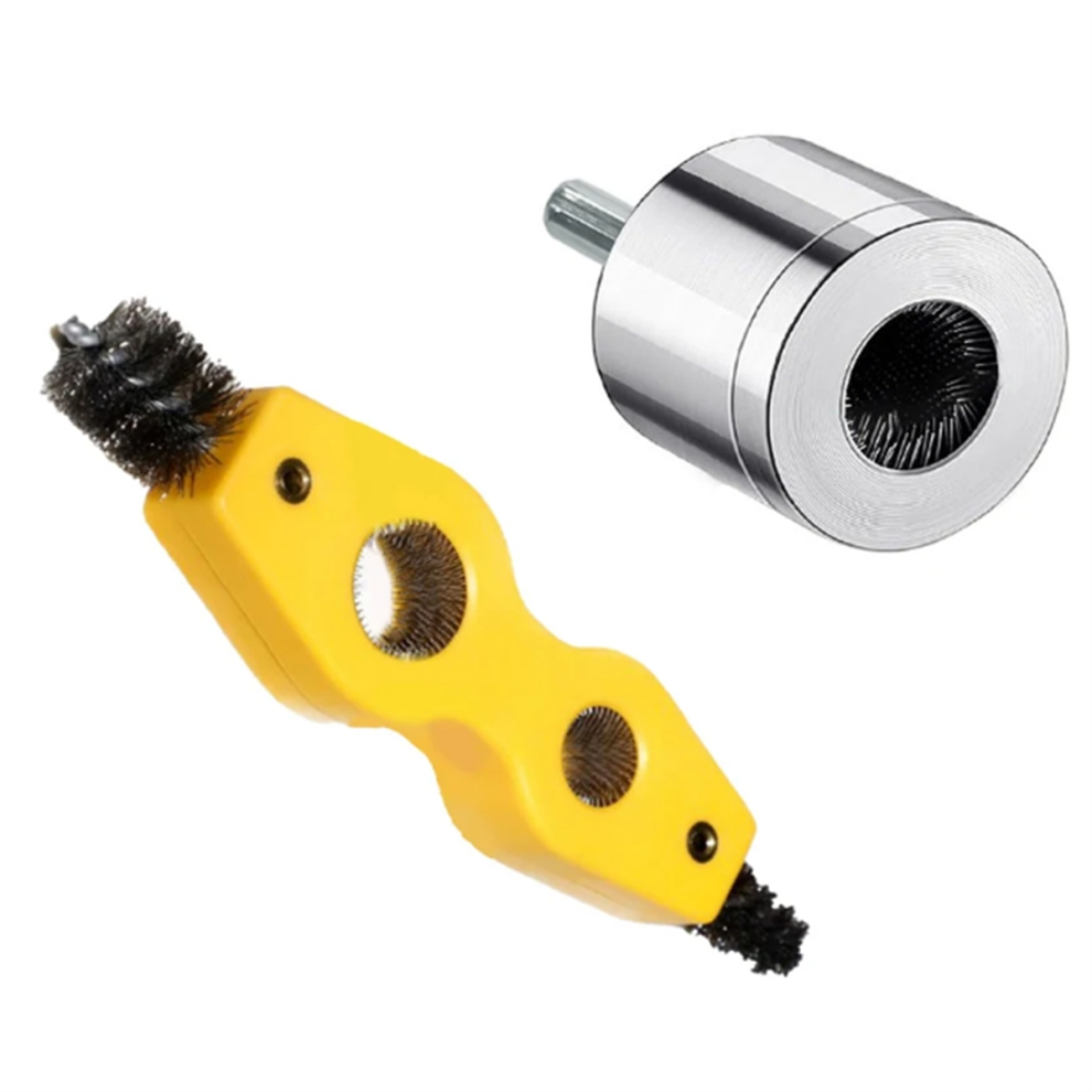 Limpiador De TuberíAs De Cobre 4 En 1, Cepillo De BateríA Para Taladro, Paquete De PlomeríA 3-image