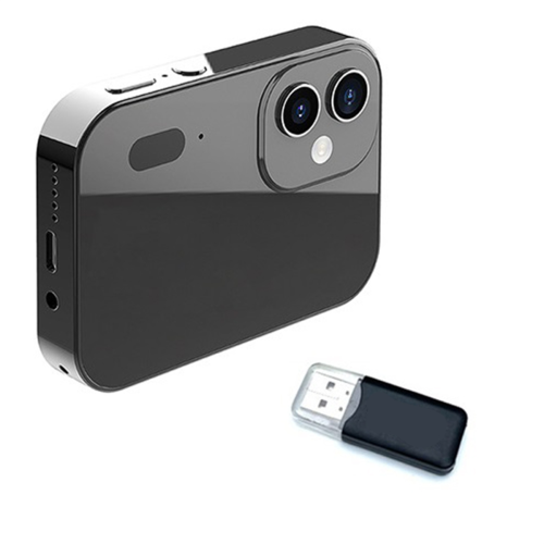 D6 Digitalkamera 4K HD Kamera Recorder Musik-Player Touch Control A