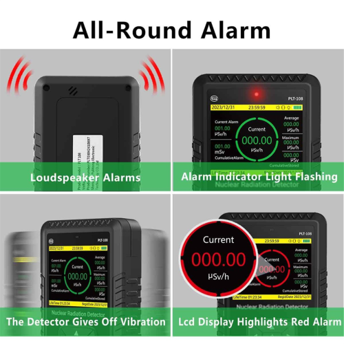 Geiger Counter Nuclear Radiation Detector - Handheld with LCD Display 2