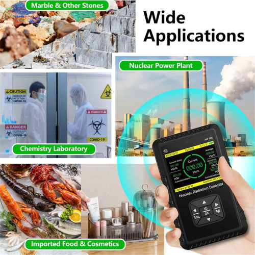 Geiger Counter Nuclear Radiation Detector - Handheld with LCD Display 1