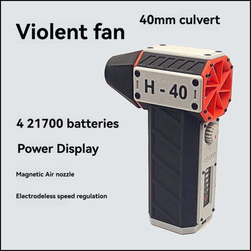 Mini luftblæser håndholdt elektrisk ventilator vindhastighed 56m/S 2