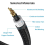 Διαχωριστής USB L σε 2 RCA Y για καλώδιο σύνδεσης ήχου iPhone 6 2 μέτρων 3