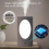 Rechargeable 600ml Portable Aroma Diffuser with Colorful LED Lights 6