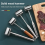 Meat hammer, steak tenderizer, household, kitchen, restaurant tool. 3