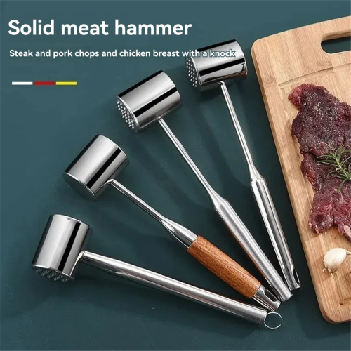 Meat hammer, steak tenderizer, household, kitchen, restaurant tool. 2