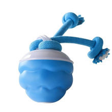 Pelota para perros en movimiento, juguetes táctiles para mascotas de interior, recargable por USB