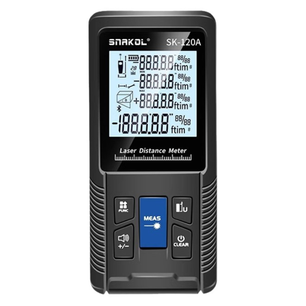 Misuratore Di Distanza Laser Snakol 120M Telemetro Laser