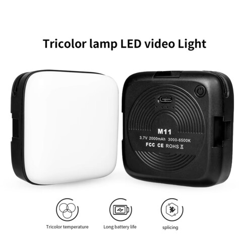 LED-videotäytevalo 3000–9900 k Mini-studiovalokuvaukseen 2