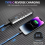 NEWBOLER 10000mAh Bicycle Light LED Front Double Bracket Power Bank 6