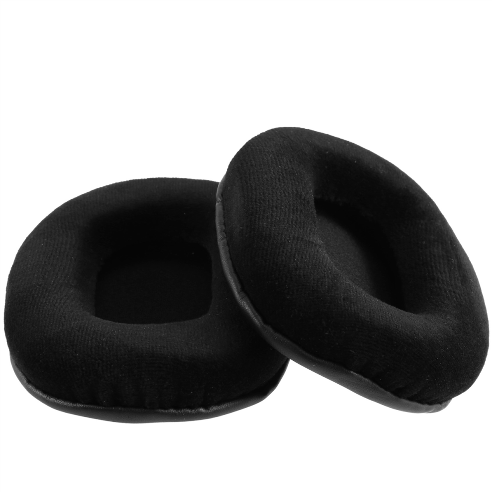 Almohadillas De Esponja De Franela Para Panasonic RP-HD605N, HD601N Y HD805N, Color Negro-image
