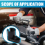Car Oxygen Sensor Socket Offset Wrench Set 22MM Sockets 4