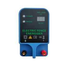 10 km boerderij elektrische pluimvee apparatuur draagbare stroom zonnepaneel hek metalen tuin accessoires EU-stekker