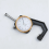 Portable Mini Thickness Gauge 0-20mm Pointer Handheld Flat Heads Paper 3