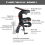 Sprays Can Extension Pole Adaptor Sprayer Adjustable Angle Extender Adjustment Bracket B 7