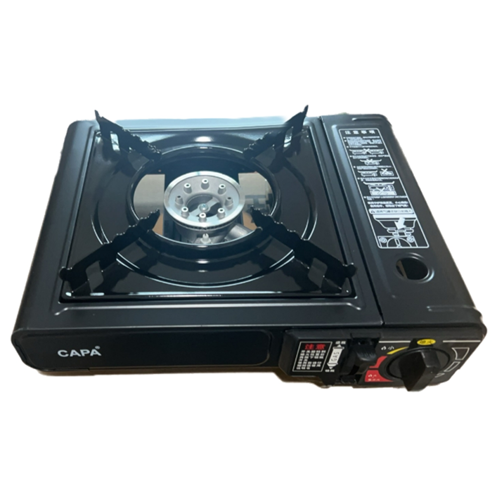 Réchaud de camping au propane, gril/poêle portable avec brûleurs réglables pour le camping, barbecue