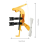 Sprays Can Extension Pole Adaptor Sprayer Adjustable Angle Extender Adjustment Bracket B 10