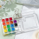 Travel Ready Paint Palette Bundle, Mini Acrylic, with Binder Clips,B 3