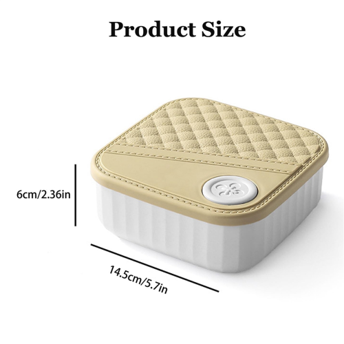 Sewing Box Portable, DIY Supplies Kit, with Threads, Needles, Scissors, Ruler,Creamy White 2