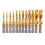 12pcs Titanium Coated HSS Tap Drill Bits Set Hex Shank Screw Thread Bit Machine Compound M3 M 4 M5 M6 M8 M10 2