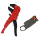 Tragbares Multifunktions-Abisolierwerkzeug-Set mit Rückholfeder, Kabel-Crimper-Stripper 2