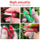 Multifunctioneel tuinmes, vingerplukker, duimmes, groen 7