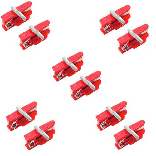Multifunctioneel tuinmes, vingerplukker, duimmes, rood 1