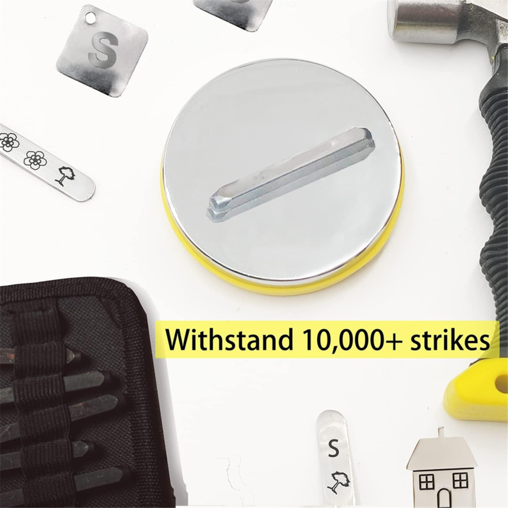 Kit De Bloc D'établi En Acier Et De Marteau D'emboutissage En Métal